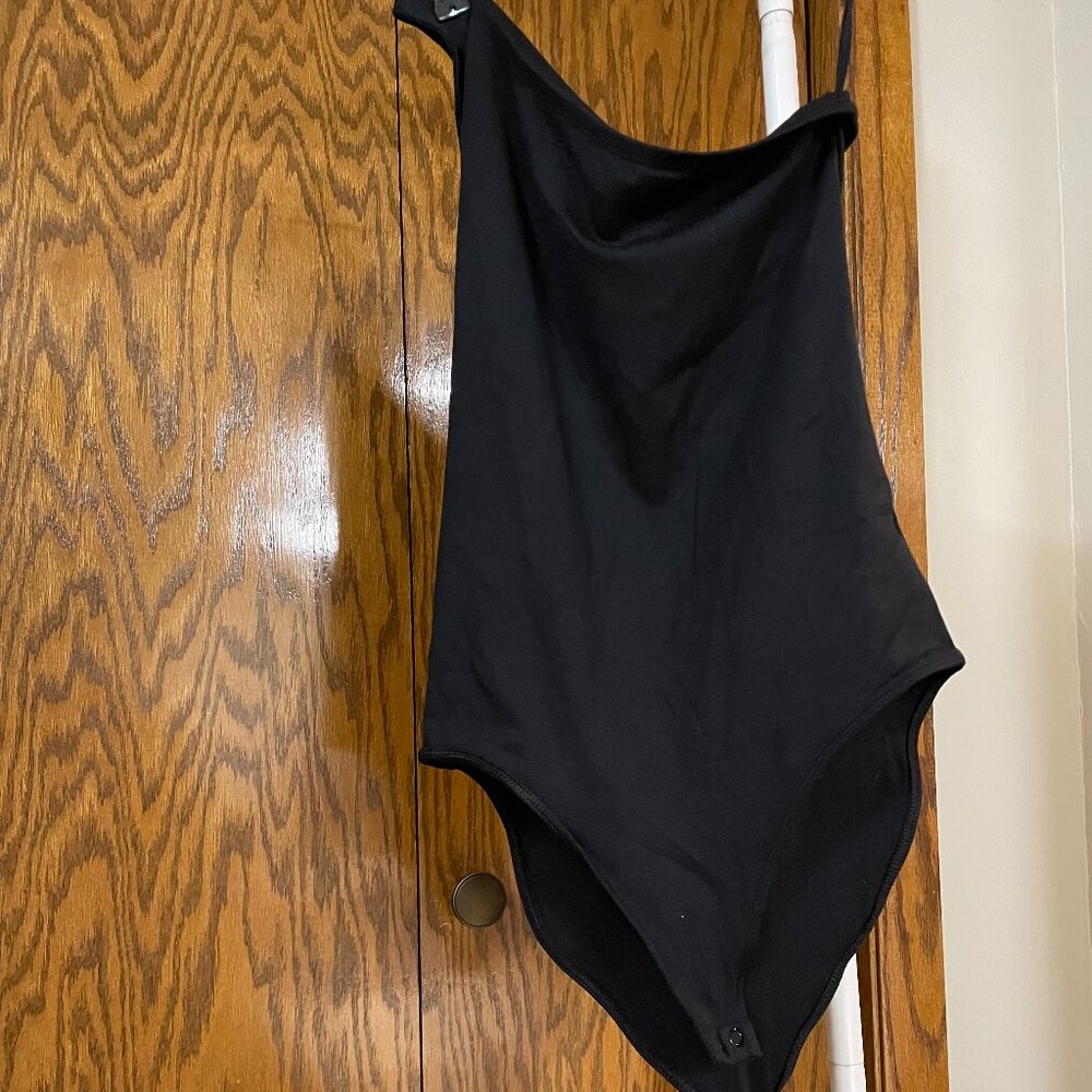 Gap Medium One Strap Black Modern Bodysuit